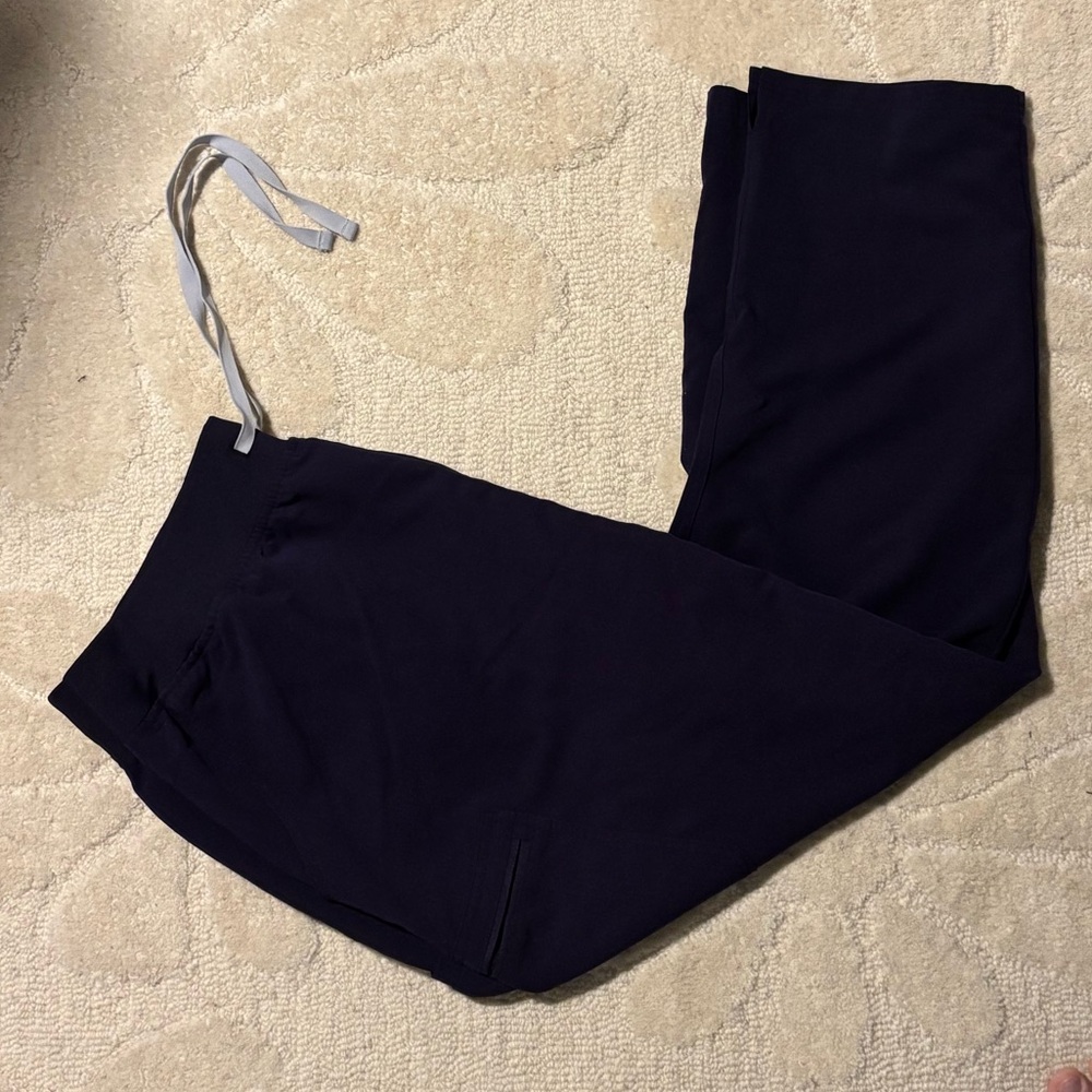 Figs Yola Scrub Pants Purple Jam Size 3XL